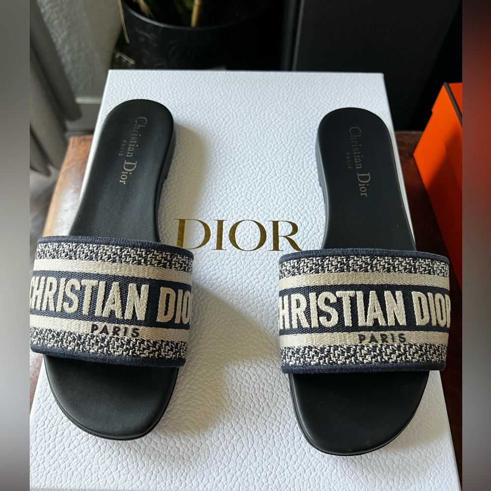 Christian dior slides